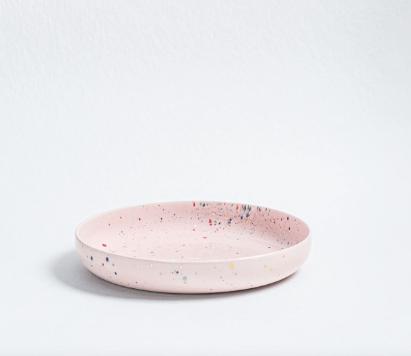 New Party Low Pasta Plate Pink ø 23 cm